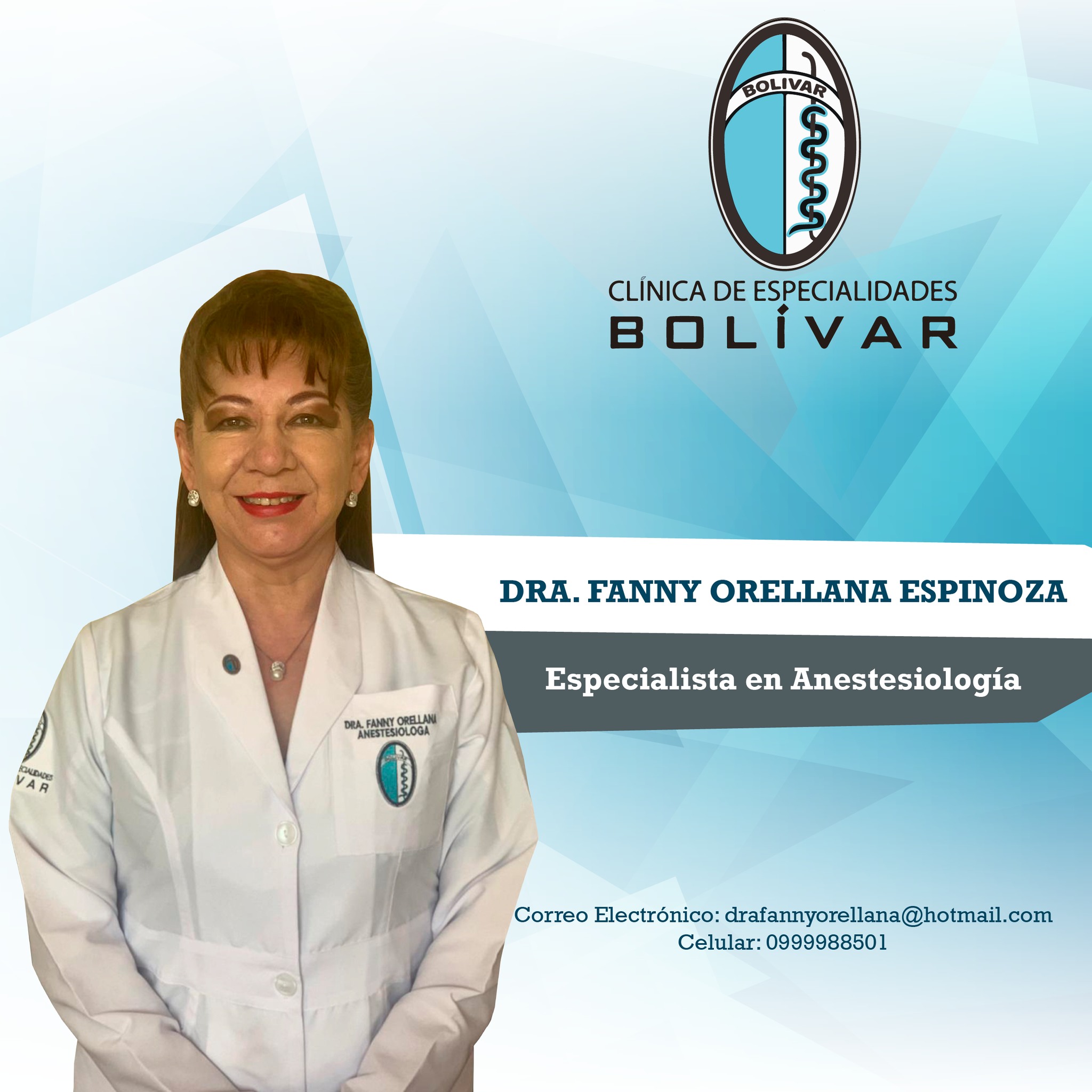 Dra. Fanny Orellana Espinoza – Anestesiología