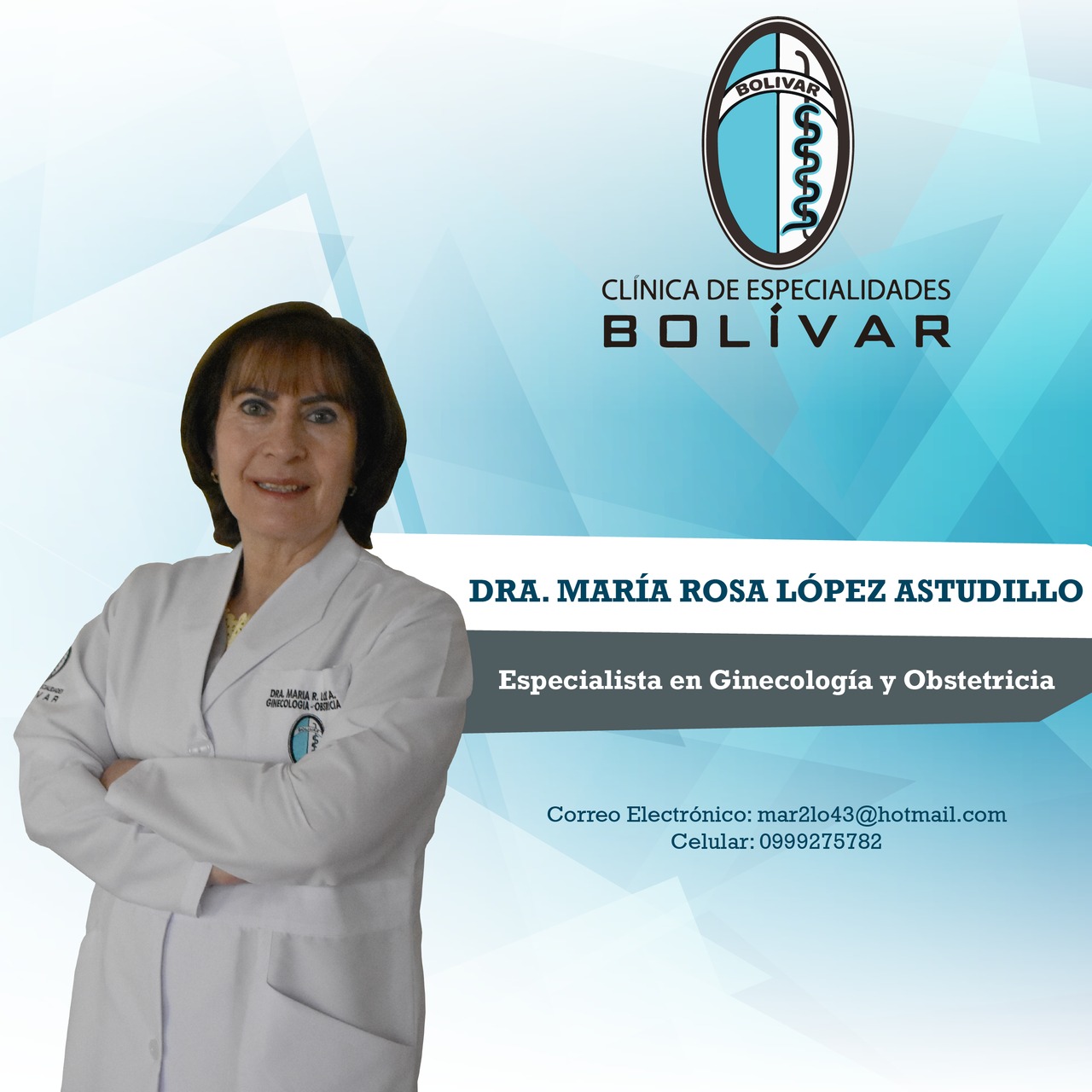 Dra. María Rosa López Astudillo – Ginecología y Obstetricia