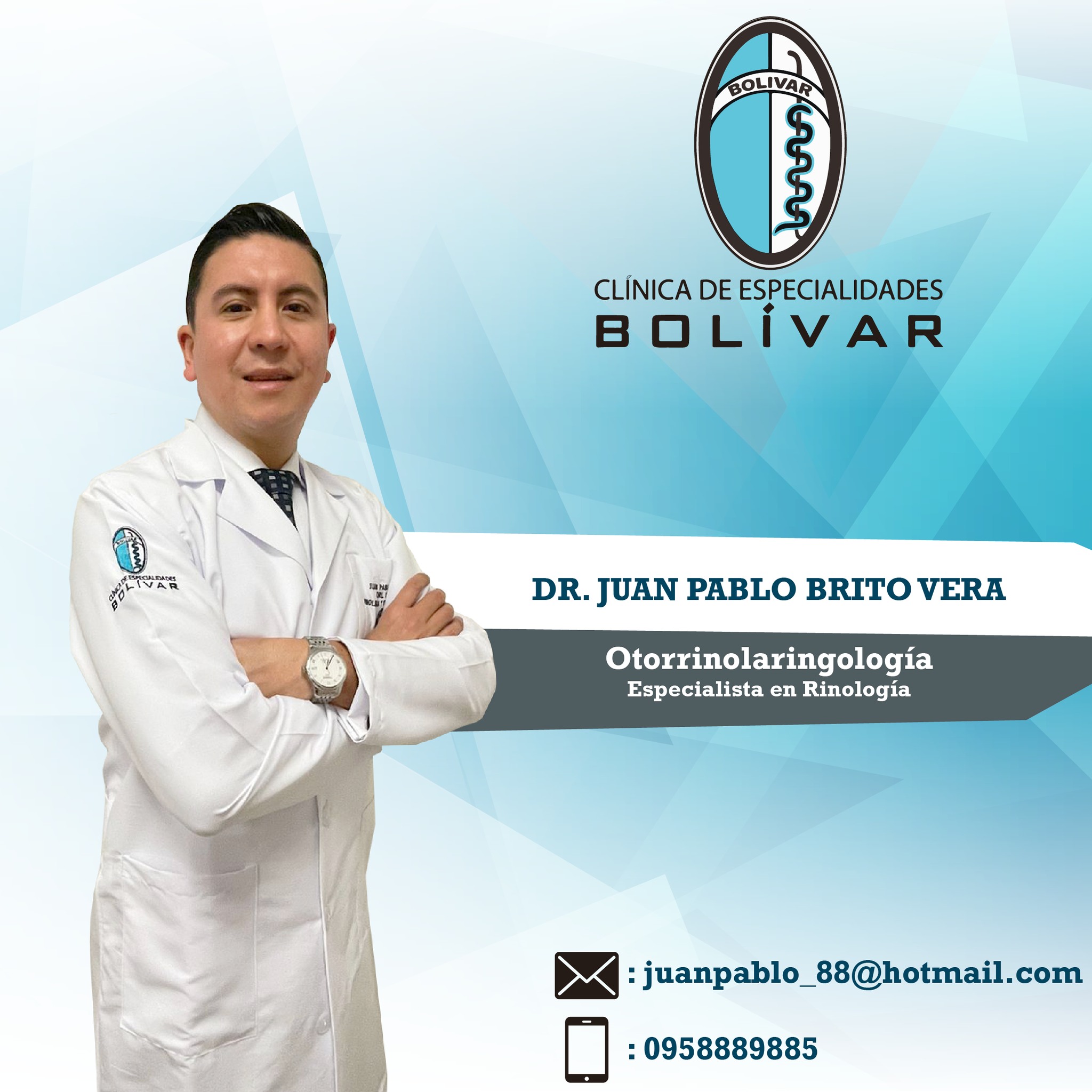 Dr. Juan Pablo Brito Vera – ORL y Rinología