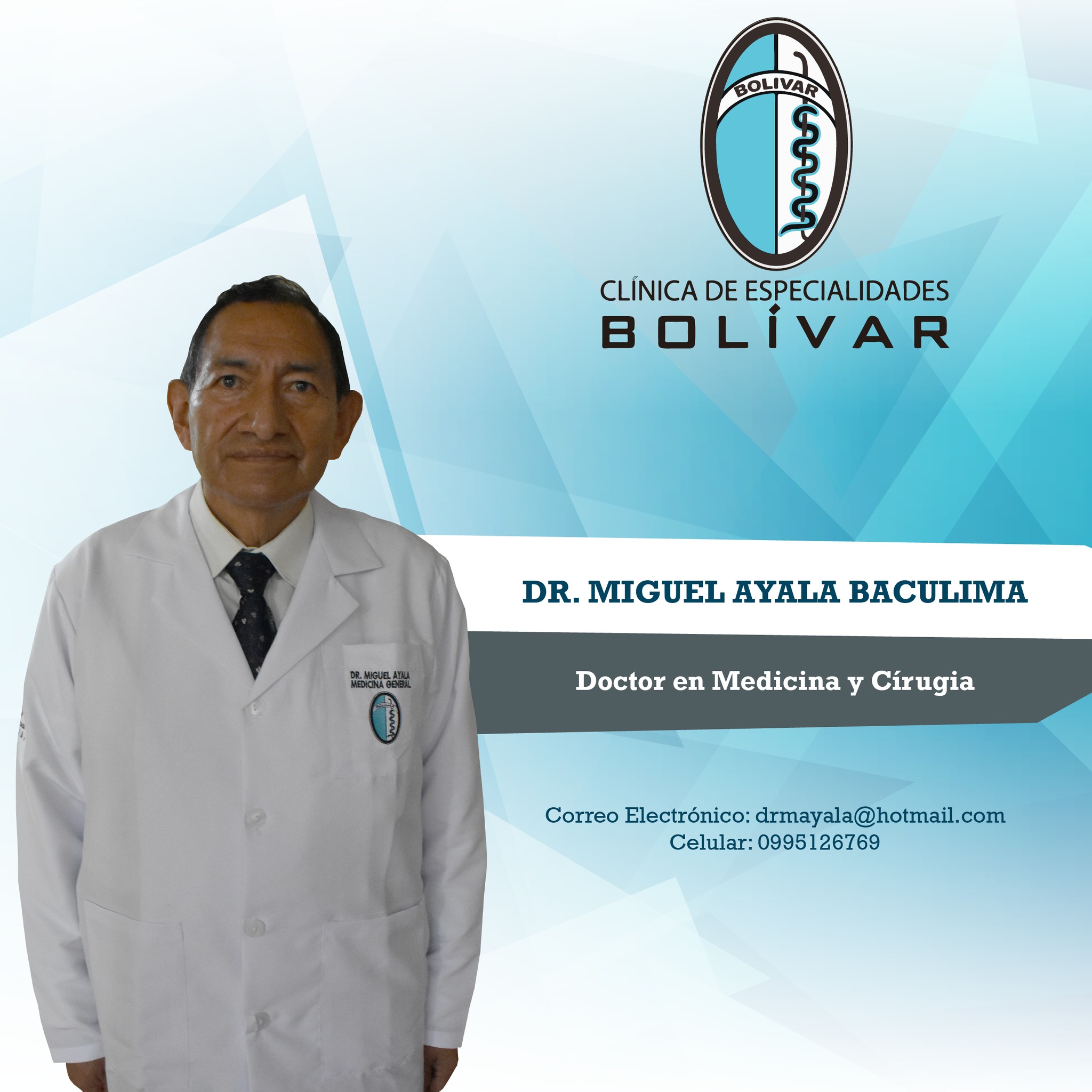 Dr. Miguel Ayala Baculima – Medicina General